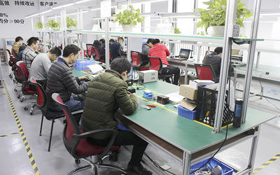 LinkAV Technology Co., Ltd fabriek productielijn