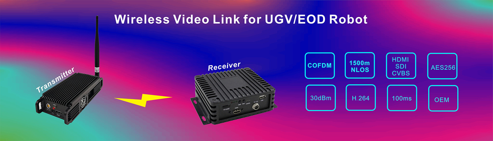 kwaliteit Video draadloze transmitter fabriek