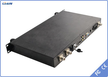 Het ruwe 1U-Rek zet van de de Ontvangershdmi SDI CVBS Bandbreedte gelijkstroom-12V 2-8MHz van COFDM de Video Lage Latentie op