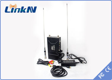 De lichaam-versleten Lange afstand COFDM QPSK HDMI van de Politie Videozender &amp; de Encryptie van CVBS AES256 Op batterijen