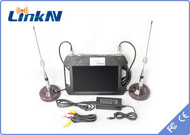 Lichaam-versleten Politie Videozender COFDM QPSK HDMI &amp; Lage de Vertragingsaes256 Encryptie van CVBS H.264