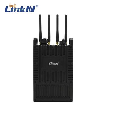 SIM Free 5G Manpack Radio Ruwe het Aluminiumhuisvesting van 4T45 HDMI &amp; LAN gelijkstroom-12V IP66