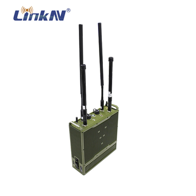 De Encryptie van het militaire politie10w MESH Radio Integrates 10W LTE Basisstation IP66 AES met Batterij