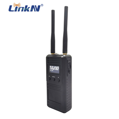 LKAV1519 5.8G 2.4G 5KM PTT Intercom COFDM Draagbare handheld IP MESH Radio