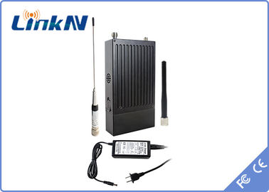 LKAV1605 COFDM Video Transmitter QPSK HDMI &amp; CVBS H.264 Low Delay AES256 Versleuteling met batterij