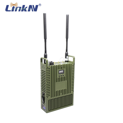 COFDM IP MeSH Radio 40dBm Vermogen 82Mbps Multi-hop AES256 Encryptie Lage Latency