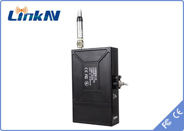 LKAVE1508 Manpack Video Transmitter COFDM HDMI &amp; CVBS High Security AES256 Encryption Low Latency Battery aangedreven