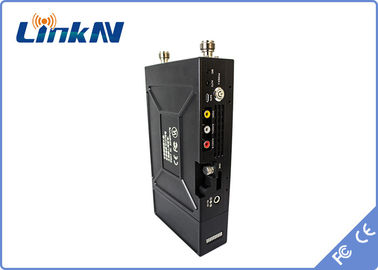 13km lichaam-Versleten Politie Videozender COFDM QPSK HDMI &amp; Lage de Vertragingsaes256 Encryptie van CVBS H.264
