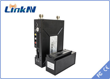 LKAV1605 COFDM Video Transmitter QPSK HDMI &amp; CVBS H.264 Low Delay AES256 Versleuteling met batterij
