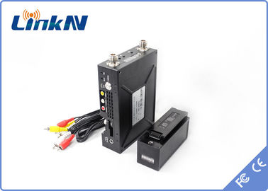 LKAV1506 Militair Tactisch Manpack COFDM Transmitter HDMI &amp; CVBS Tweerichtings Intercom AES256 Encryption 2W Uitgangsvermogen