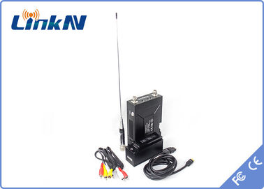 LKAV1508 Militaire Politie Tactische Manpack COFDM Video Transmitter Tweerichtings Intercom