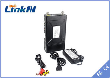Militaire Tactische NLOS Videozender COFDM HDMI &amp; van de de Encryptie de Lage Vertraging van CVBS AES256 Bidirectionele Intercom