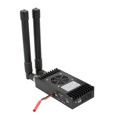 15 km lange afstand UAV data link met video uitgang en AES 128-bit encryptie