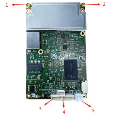 LKAV6315 500mw 20 km FPGA draadloze videotransmissie IP MESH-module voor langeafstandstransmissie
