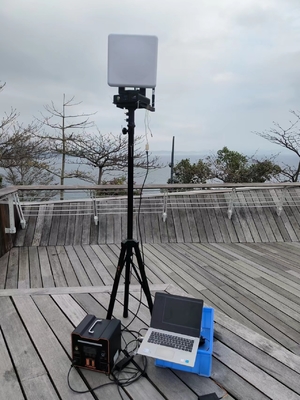 800MHz/1.4GHz/2.4GHz frequentie data link met 360° horizontale rotatie 30KM bereik
