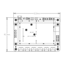 LKAV6614 lichtgewicht OEM Mainboard 5 km UAV PCBA Video Data Link Module