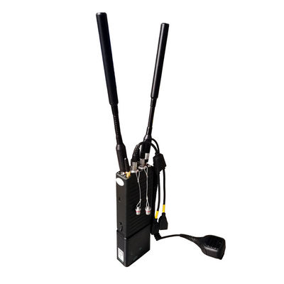 Tactische IP MeSH Radio Video Voice Intercom 4W Klantgerichte Machtsoutput AES256 80Mbps 350MHz-4GHz