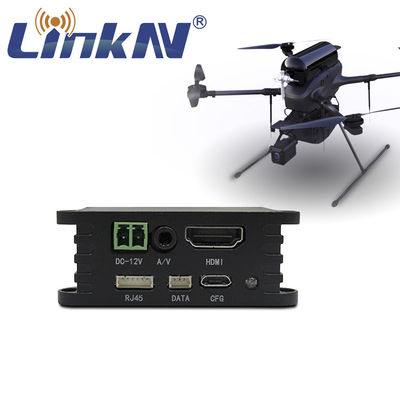 Extreme omgeving COFDM Videotransmitter HDMI AV 14.37dBm -20C 70C Werkstroom ≤1.2A 12V Vermogen