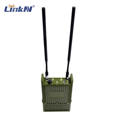 Militaire Tactische de multi-Hop82mbps MIMO 40dBm Hoge Macht AES Enrcyption van IP66 MESH Radio met Batterij