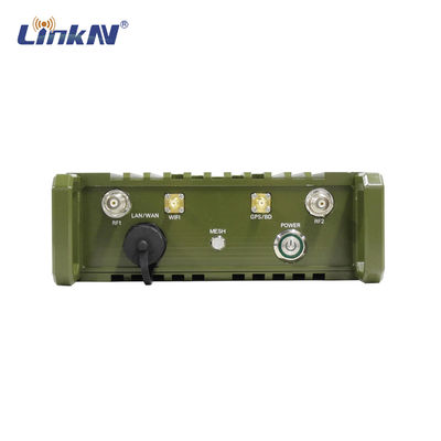 Militaire Tactische de multi-Hop82mbps MIMO 40dBm Hoge Macht AES Enrcyption van IP66 MESH Radio met Batterij