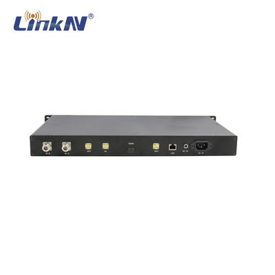 LKAV3307 Militaire draadloze communicatie 1U Rack Mount 4W MIMO FHSS Outdoor IP MESH Radio
