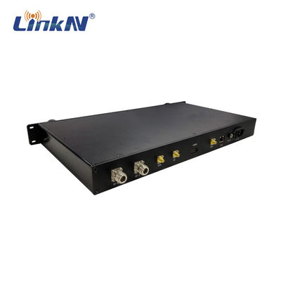 LKAV3307 Militaire draadloze communicatie 1U Rack Mount 4W MIMO FHSS Outdoor IP MESH Radio