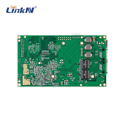 De tactische IP MESH Radio OEM Hop van de Module5ghz 1W MIMO AES Encryptie 96Mbps 10 50 Knopen
