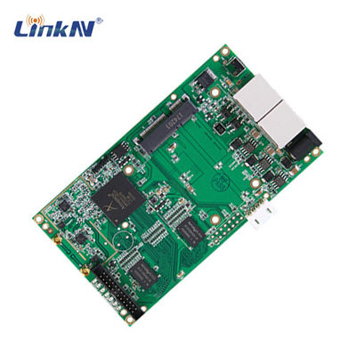 Economie Tactische IP MESH Radio OEM Module5ghz 1W MIMO Dual Antennas AES Encryptie Mini Size