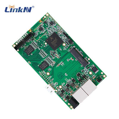 Economie Tactische IP MESH Radio OEM Module5ghz 1W MIMO AES Encryptie gelijkstroom 7V-48V Lichtgewicht