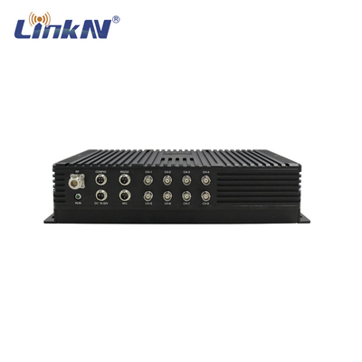 LKAV1650 Robuuste onbemande graafmachine UGV 8-CH Videotransmitter 1-3km NLOS Low Latency FHD DC 18-32V